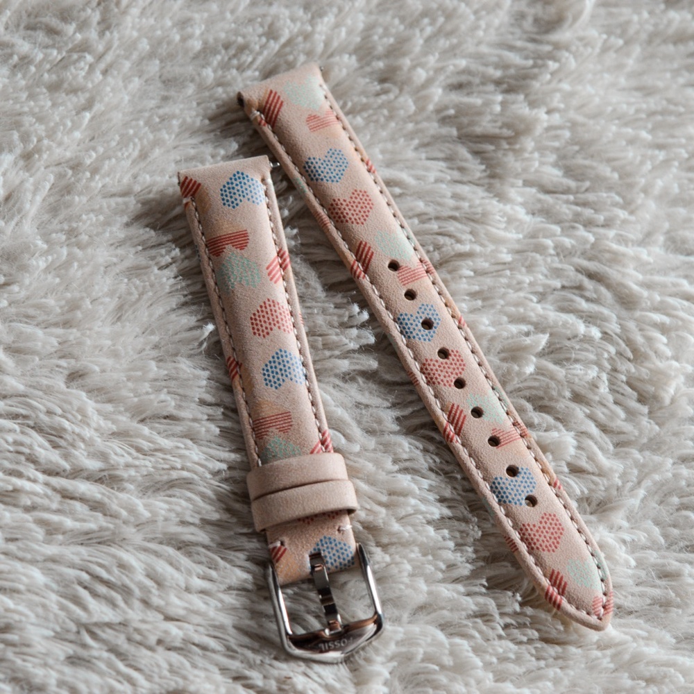 Fossil Neutral Heart Watch Strap